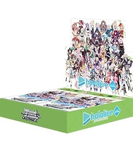 Weiss Schwarz Booster Pack Hololive Production Vol.2 Box(Japanese) : Toys & Games