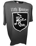 Men's 11th Panzer Division World War 2 Tiger Tanks T Shirt By Achtung T Shirt LLC