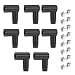 Coil Boot Terminal Kit 90 Degree Boots HEI Distributor Spark Plug Ignition Wire 6mm 7mm 8mm 9mm 10mm (Pack of 8) primary