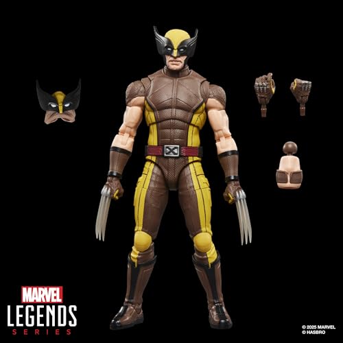Marvel Figura de Acción Legends Series Wolverine (Brown Suit)