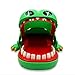 Crocodile Dentist - Dinosaur Biting Finger Game Funny Toys, Green