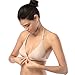 Tripetals Women's Wireless Adjustable Front Closure Unpadded Lace T Back Racerback Bra, Beige, X-Large