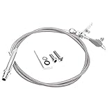 Stainless Braided Transmission Kick Down Cable for