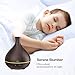 Anjou Diffuser 500ml Wood Grain Aromatherap,12 Hours of Scent with Just One Fill, Essential Oil Diffusers Cool Mist Humidifier Ultrasonic Aroma with Adjustable Mist Mode Waterless Auto Shut-Off
