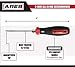 ARES 70003-8-in-1 Precision Multi Bit Screwdriver with Magnetic Tip – Magnet Holds Bits for Added Security - Replace Tool Sets with One Driver for Home, Construction, and Computer Repair