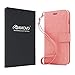 AMOVO Case for iPhone 6 Plus [2 in 1], Vegan Leather 2 in 1 Folio Detachable Wallet Case with Box for iPhone 6 Plus/iPhone 6s Plus case (iPhone 6 Plus/6s Plus(5.5'') Coralpink)