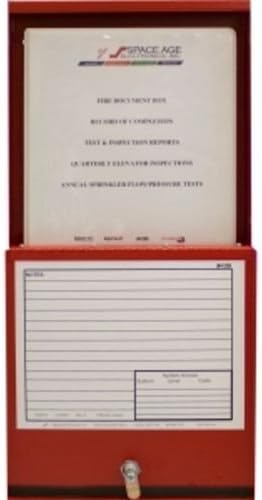 Space Age Electronics FDB, Fire Alarm Documents Box by Space Age