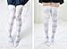SzBlaZe Summer Thin Velvet Women's Kawaii Anime Print Slim Over the Knee Stockings (Pack of 1 Pair) Suit For Size 35 to 38 (D.VA Print 2)