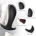 Vibrating Butt Plug Electric Shock Anal Plug Vibrator Male Sex Toy Prostate Massager,Treediride Anal Trainer 8 Vibration&Electric Stimulation Remote Control G Spot Vibrator for Men Women Beginner