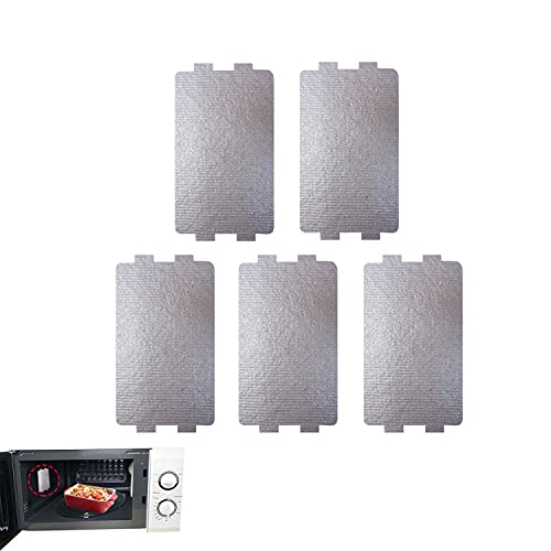 5-Pack Microwave Mica Plate Replacement Sheets - 4.6x2.5 Inch, Heat Resistant Waveguard Cover - View #5