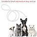 Cdycam 120cm 4ft Custom Pearls Beaded Pet Dog Cat Training Walking Leash Lead Leashes