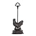 Door Stopper, Cast Iron Rooster Decorative Door Stopper, Bronze Color