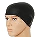 The Friendly Swede Silicone Swim Caps (2 Pack) (Black)