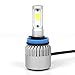 H11 H8 H9 8000lm Xtremely Super Bright 6500K Xenon White High Power COB Mini H11 H8 H9 H11LL H8LL LED Headlight Conversion Kits Bulbs for Replacing Halogen Headlamp