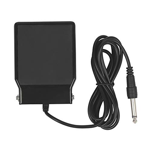 Shentesel Metal Sustain Pedal Foot Control Switch for Electronic Piano Keyboard - Black - Thumbnail 2