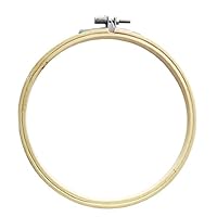 dailymall DIY Embroidery Hoop Cross Stitch Ring Frame Crafts 3 4 5 6 7 8 9 10 12 Inch - 6 inch