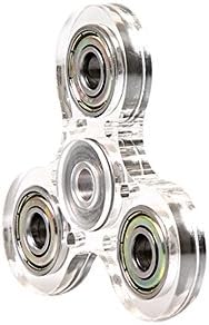 Yuri Milner Fidget spinner,Crystal Hand Spinner 360 Finger Toy EDC Focus ADHD Autism Adult Children adhd fidget toys
