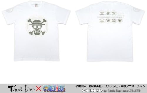 Amazon むかしむかし ワンピース コラボ半袖ｔシャツ 家紋海賊旗 白 Sサイズ Tシャツ カットソー 通販