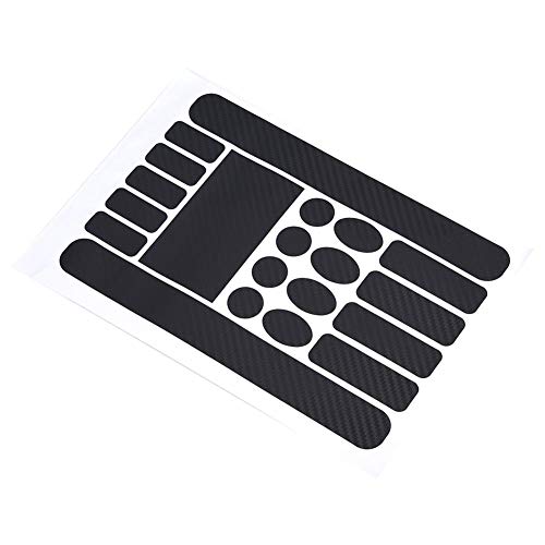 VGEBY1 Bike Frame Stickers, Bicycle Chainstay Sticker Bike Frame Protector Bike Tape Decal Chainstay and Frame Sticker Kit for Mountain Road Bike (Black)