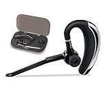 COMEXION Bluetooth Headset, Wireless Earpiece V4.1 Ultralight HandsFree Business Earphone with Mic for Business/Office/Driving