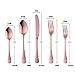 20-Piece Rose Gold Flatware Silverware Set, Bisda Stainless Steel Cutlery Sets, Multipurpose Use for Home, Kitchen, Restaurant, Hotel Tableware Utensil Service for 4 …