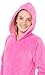 Footed Pajamas Perfect Pink Kids Hoodie Chenille