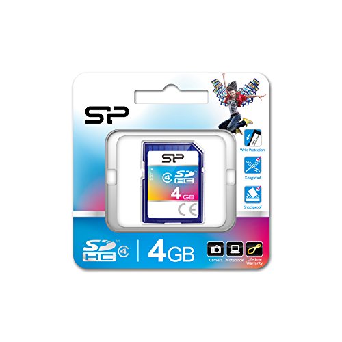 Silicon Power 4GB Class 4 SDHC Memory Card