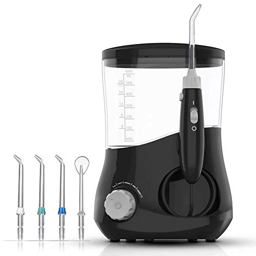 Water Flosser Power Floss,Electric Oral Irrigator Home Smart Teeth Calculus Dental Cleansing Water Floss,Black