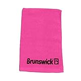 Brunswick Solid Cotton Bowling Towel- Hot Pink