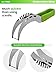 All Prime Watermelon Slicer Large Green – How to Use Instructions in Photo – Also Includes an Orange Peeler – Watermelon Cutter - Stainless Steel Blades – Comfort Handle –Melon Slicer
