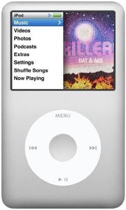 AppleiPod Classic 160GB Silver (latest Model) 7th Generation MP3 Music Digital Player