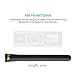 KEYO1E Short Antenna Compatible with 2010 Raptor | 4.8 Inches Antenna Replacement | for Optimized FM AM Reception - Raptor Accessories