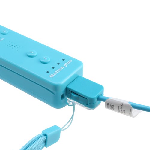 image for Wii Remote, WADEO Built in Motion Plus Remote and Nunchuck Controller+