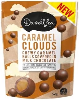 Darrell Lea Caramel Clouds 160g x 12