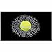 FineFun 3D Car Stickers Funny Auto Car Styling Ball Hits Car Body Window Sticker Self Adhesive Tennis Decal
