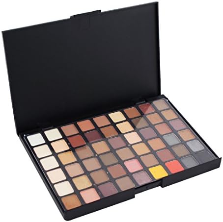 Micropromo Fashion 54 Colors Eyeshaow Makeup Cosmetic Eye Shadow Matte Shimmer Powder Set (Smokey Palette)