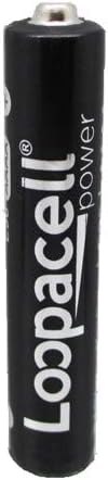Loopacell AAAA Batteries, 1.5V Alkaline AAAA Battery (2 Pack): Home Audio & Theater