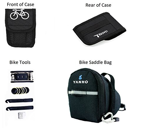 image for Leader Products Bundle: 10 Piece Saddle Bag & Tool Set – Lightweight