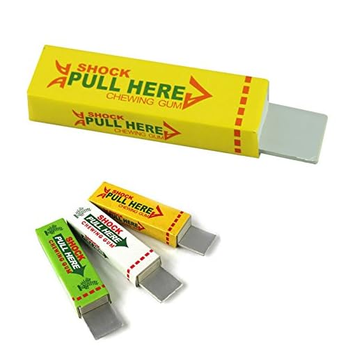 SMTSMT Electric Shock Shocking funny Pull Head Chewing gum Gags - Image 6