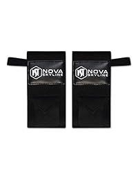 Muñequeras de 20 pulgadas para levantamiento de pesas, culturismo, crossfit, ejercicio, levantamiento de potencia, yoga y entrenamiento de fuerza. Muñequera de grado profesional. Negro, rojo, naranja, azul, gris, camuflaje azul.