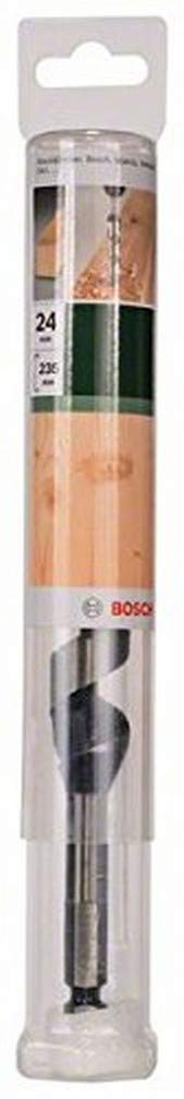 Bosch 2609255250 Wood Auger Drill Bit with Self-Cutting Threaded Point/Diameter 24mm