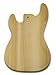 Electric PB Bass Guitar Unfinished Body,Bass Wood Body, Linden Veener top & back
