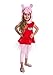 Peppa Pig Deluxe Dress Costume, 2T