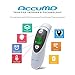 AccuMD - Instant Infrared Thermometer - Ear and Forehead Mode - Digital Display - Accurate Temperature - Medical Design - FDA Approved