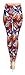 VIV Collection Plus Size Printed Brushed Ultra Soft Leggings (Fiery Paisley)