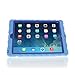 Apple iPad Air Hideaway with Stand Light blue Gumdrop Cases Silicone Rugged Shock Absorbing Protective Dual Layer Cover Case