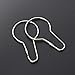 OUNONA 12 Pcs Shower Curtain Hooks Glide Shower Hooks/Rings,for Bathroom Shower Rods Curtains Liners(Silver)