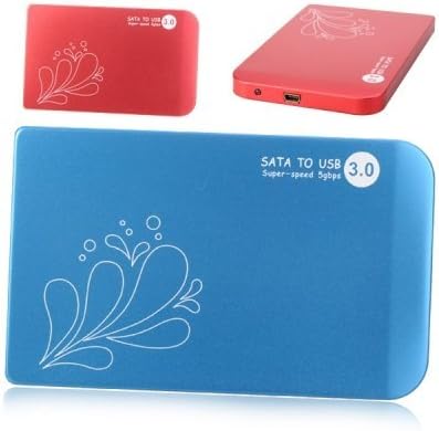 SATA HDD Enclosure Case Ultra Slim Aluminum Alloy USB 3.0 2.5" 3TB - by ppstore99