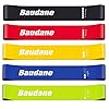 Baudane-Resistance-BandsSet-of-5-Skin-Friendly-Resistance-Band-Fitness-Exercise-Loop-Bands-with-5-Different-Levels-Elastic-Band-for-Home-Gym-Training-ArmsLegsPilatesYoga-Free-Carrying-Case-Included Resistance Bands,Set of 5 Skin-Friendly Resistance Band, Fitness Exercise Loop Bands with 5 Different Levels Elastic…