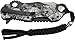 MTech USA MT-A808GY Assisted Opening Folding Knife, Two-Tone Half-Serrated Blade, Grey Skull Camo Handle, 4-3/4-Inch Closed